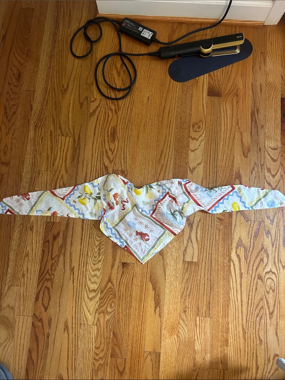 Abercrombie & Fitch Multicolor Printed Bandana Crop Top